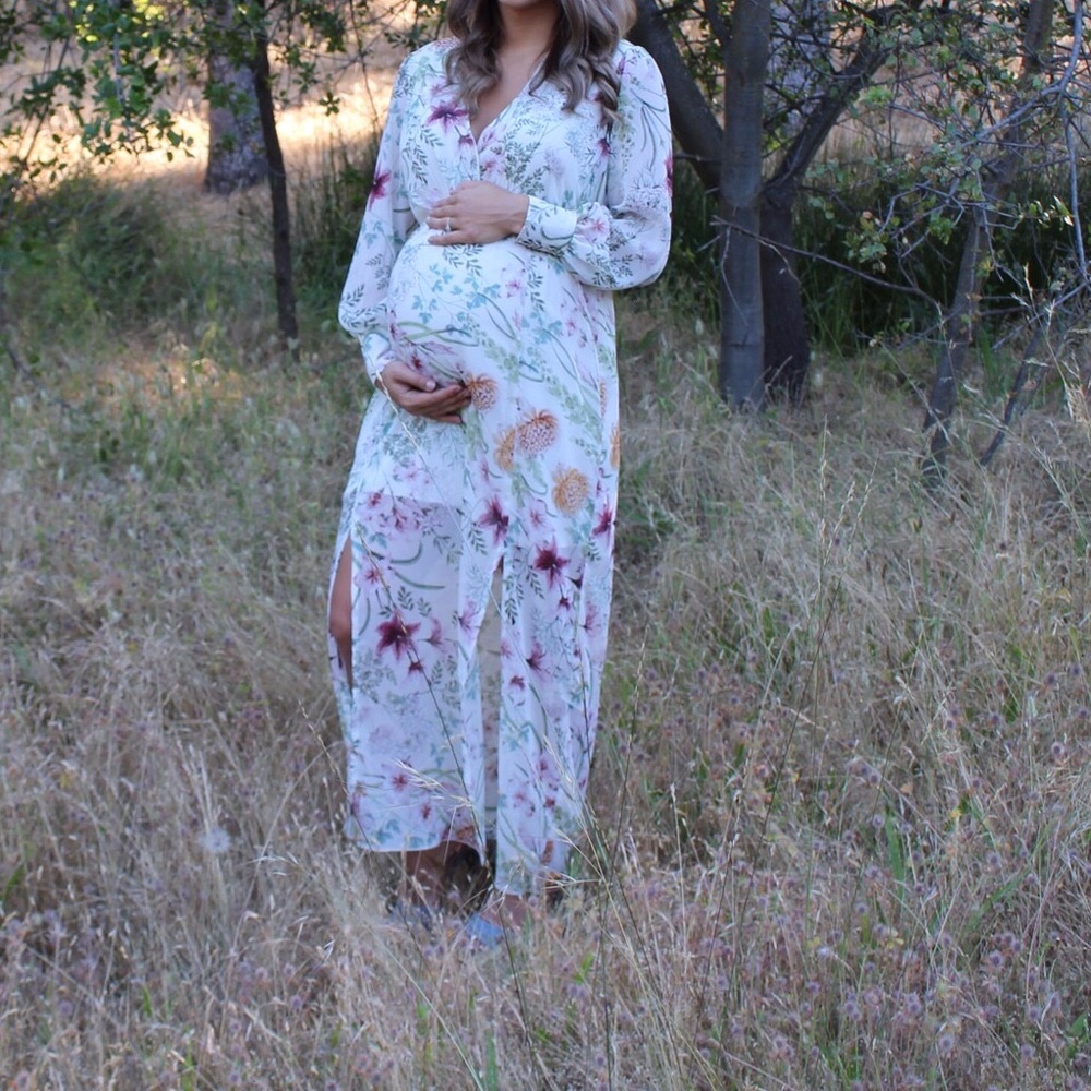 Floral maxi dress